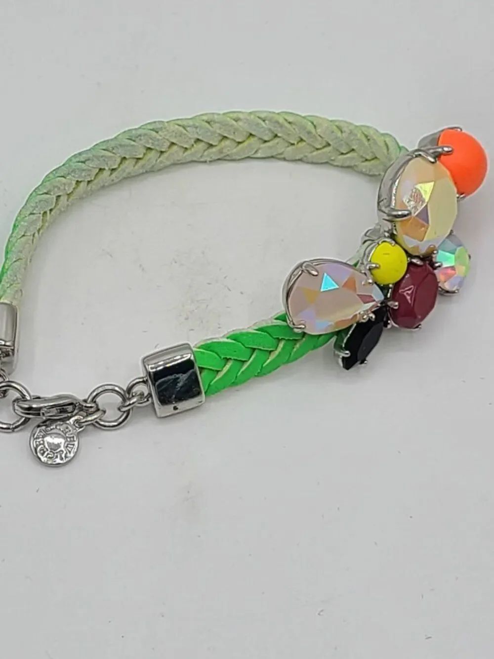 J Crew Small Multi Color Fiesta Rope Bracelet - Picture 7 of 8